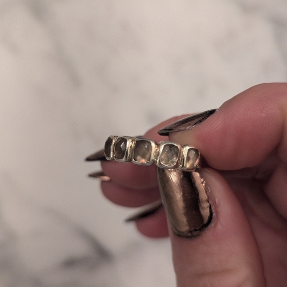 Anna Beck Pink Quartz Multi-Stone Ring - Picture 3 of 7